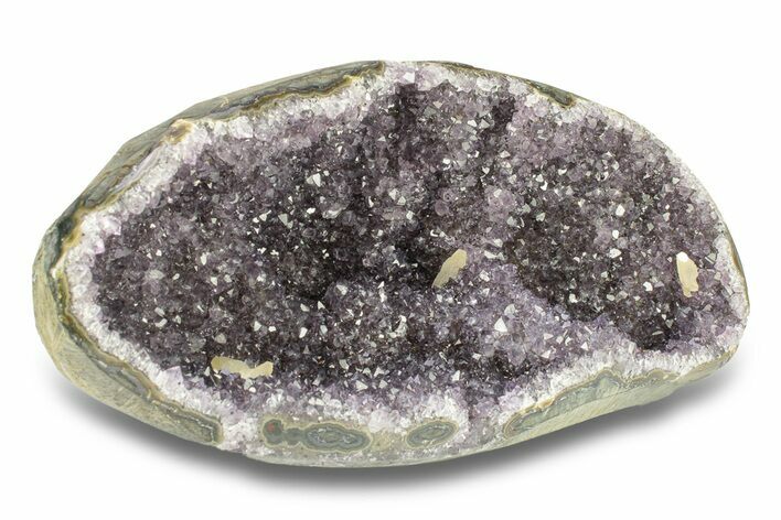 Sparkly, Purple Amethyst Geode - Uruguay #276798